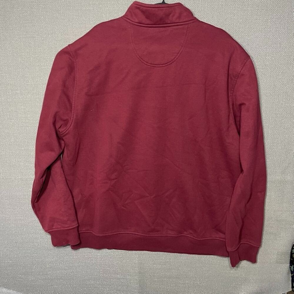 Izod 1/4 Quarter Zip Fleece Mens 2XL Tall Advantage Performance Preppy Golf - Picture 12 of 13
